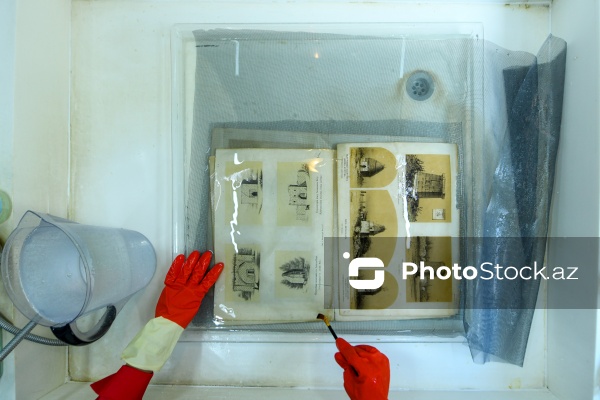 Milli Azərbaycan Tarixi Muzeyinin Bərpa laboratoriyası