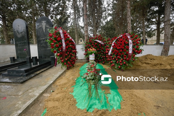 Milli Məclisin sabiq deputatı Fəzail Ağamalının dəfn mərasimi