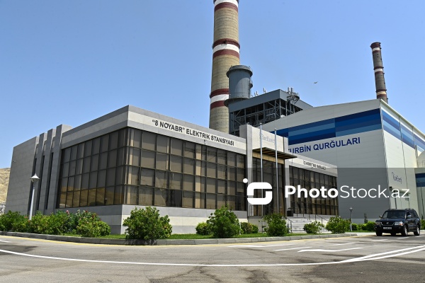 Mingəçevirdə yeni istismara verilmiş “8 Noyabr” Elektrik Stansiyasına edilən mediatur