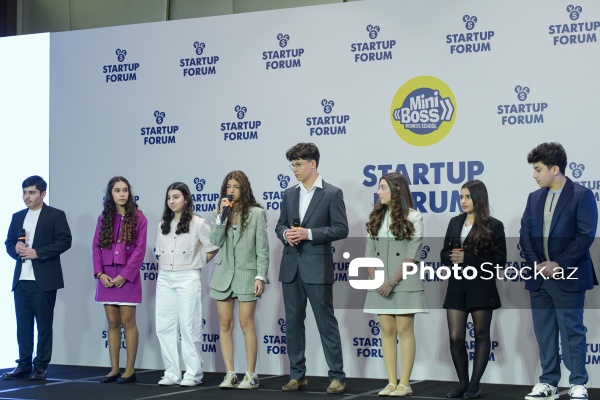 "Miniboss Biznes Məktəbi"nin təşkilatçılığı ilə baş tutan startap forumu