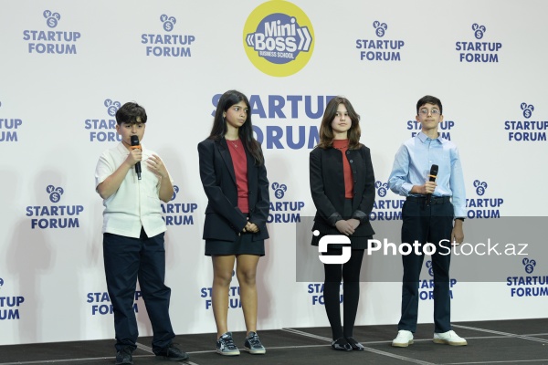 "Miniboss Biznes Məktəbi"nin təşkilatçılığı ilə baş tutan startap forumu