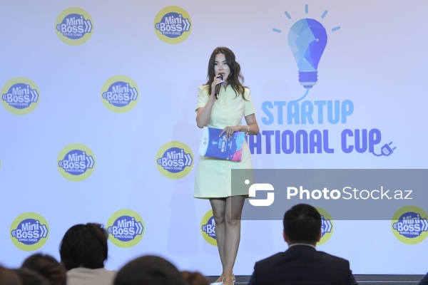 Alina Xələfova - "Miniboss Biznes Məktəbi"nin təşkilatçılığı ilə keçirilən Startaplar üzrə Milli Çempionatda