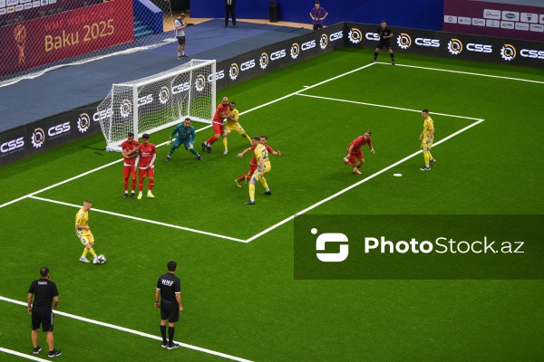 Minifutbol üzrə Dünya Çempionatı: Türkiyə - Ukrayna oyunu