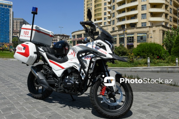 TƏBİB-in təcili tibbi yardım motosikletləri