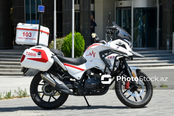 TƏBİB-in təcili tibbi yardım motosikletləri