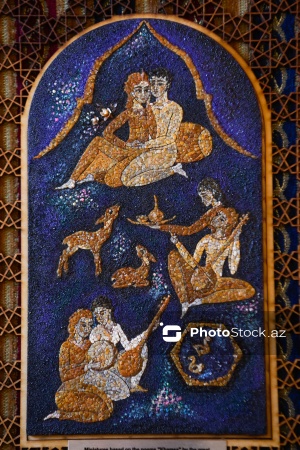Mozaika ustası Xatirə Tapdıqova