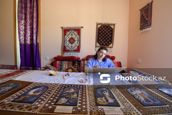 Mozaika ustası Xatirə Tapdıqova