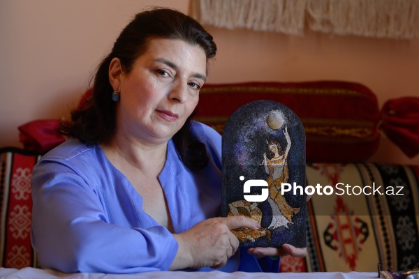 Mozaika ustası Xatirə Tapdıqova