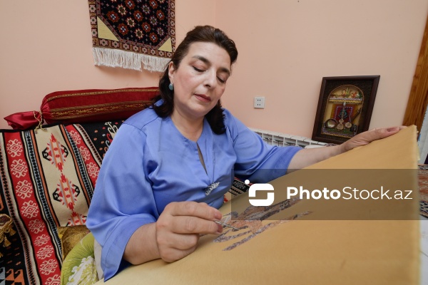 Mozaika ustası Xatirə Tapdıqova