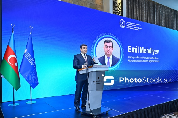 Emil Mehdiyev - “Müasir rəqəmsal dünyada istehlakçılar: elektron ticarət, rəqəmsal xidmətlər və təhlükəsizlik məsələləri” forumunda