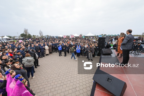 Neftçala rayonunda təşkil olunan balıq festivalı