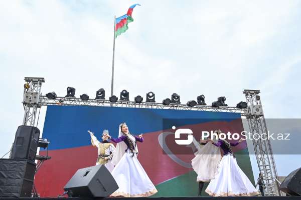 Neftçala rayonunda təşkil olunan balıq festivalı