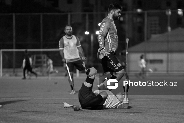 “Neftçi” İdman Klubunun amputant futbol komandasının məşq prosesi