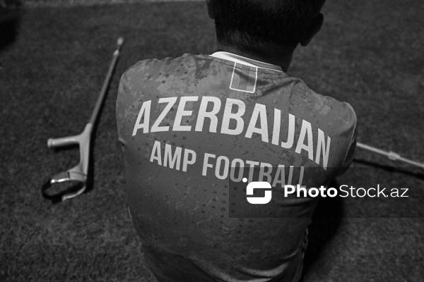 “Neftçi” İdman Klubunun amputant futbol komandasının məşq prosesi