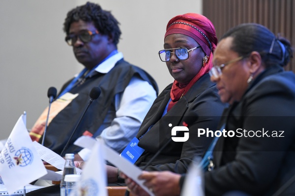 Saniya Assumani - "Neokolonializm və qlobal bərabərsizlik" konfransında