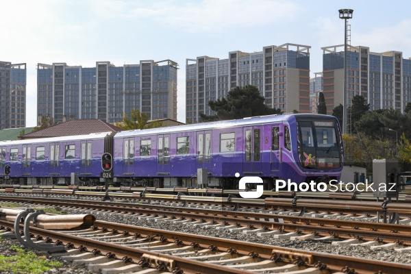 Bakı metropoliteninə gətirilən 3 yeni qatar