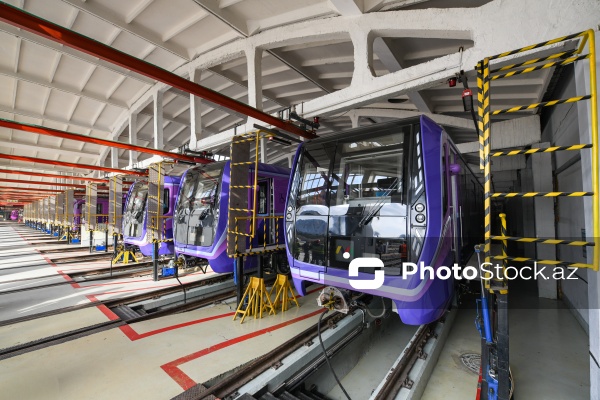 Bakı metropoliteninə gətirilən 3 yeni qatar