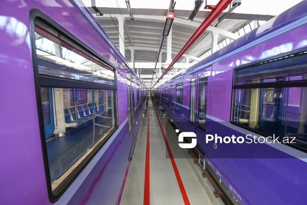 Bakı metropoliteninə gətirilən 3 yeni qatar