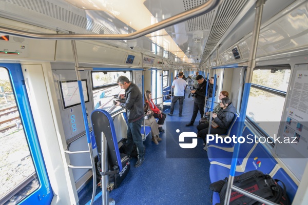 Bakı metropoliteninə gətirilən 3 yeni qatar