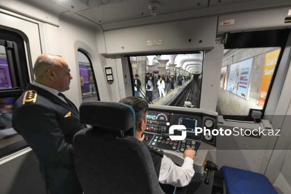 Bakı metropoliteninə gətirilən 3 yeni qatar