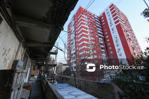 Nərimanov rayonunda 250 nəfərdən artıq insanın yaşadığı qəzalı bina