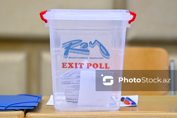 Növbədənkənar prezident seçkisində baş tutmuş "exit poll" prosesi