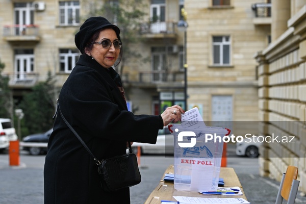 Növbədənkənar prezident seçkisində baş tutmuş "exit poll" prosesi