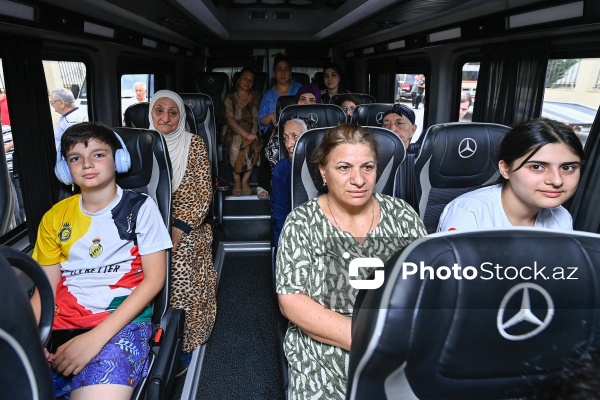 Növbəti köç karvanı Cəbrayıl şəhərinə yola salınıb