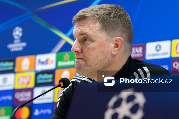 "Nyukasl"ın "Qarabağ" ilə baş tutacaq oyunöncəsi mətbuat konfransı