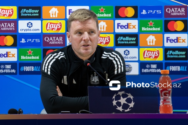 "Nyukasl"ın "Qarabağ" ilə baş tutacaq oyunöncəsi mətbuat konfransı