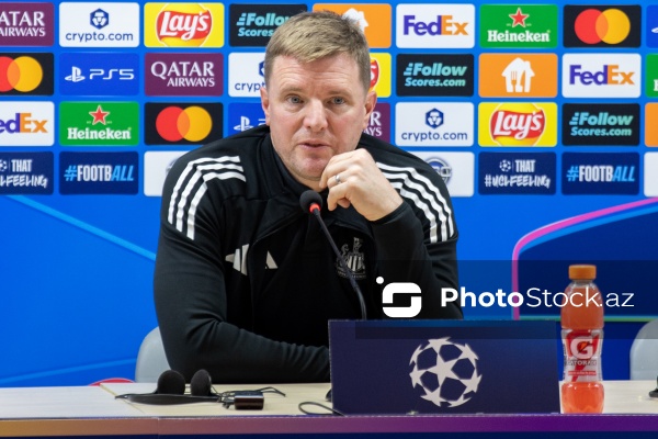 "Nyukasl"ın "Qarabağ" ilə baş tutacaq oyunöncəsi mətbuat konfransı