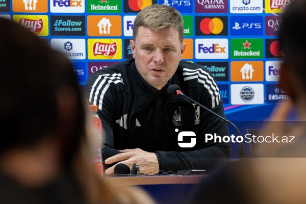 "Nyukasl"ın "Qarabağ" ilə baş tutacaq oyunöncəsi mətbuat konfransı