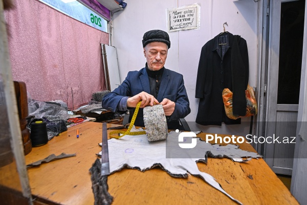 Papaqçılıq sənətini ailə ənənəsinə çevirən Sadu Xalayev