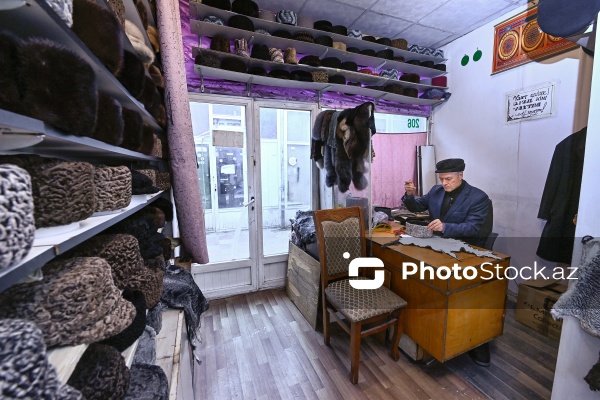 Papaqçılıq sənətini ailə ənənəsinə çevirən Sadu Xalayev