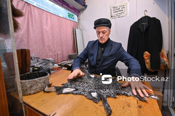 Papaqçılıq sənətini ailə ənənəsinə çevirən Sadu Xalayev