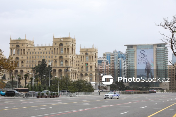 Zəfər Gününə həsr olunmuş hərbi parada hazırlıq məşqlərinin ikinci günü