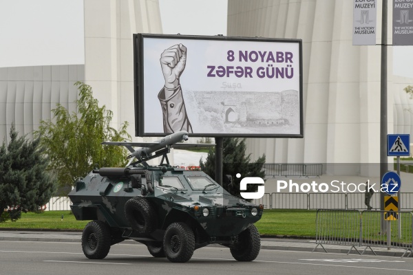 Zəfər Gününə həsr olunmuş hərbi parada hazırlıq məşqlərinin ikinci günü