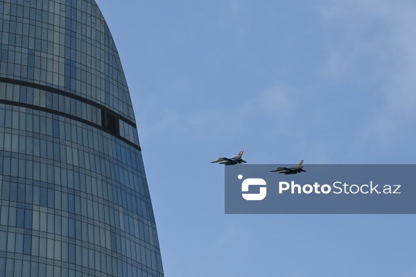 Zəfər Gününə həsr olunmuş hərbi parada hazırlıq məşqlərinin ikinci günü