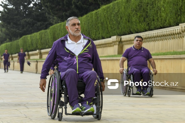 Paralimpiyaçılarımız Fəxri xiyabanı və Şəhidlər xiyabanını ziyarət ediblər