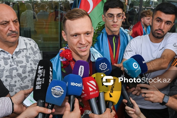 Paris Yay Paralimpiya Oyunlarında medal qazanmış Azərbaycan idmançıları Vətənə dönüblər