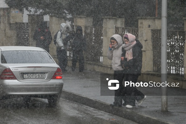Paytaxt Bakıda müşahidə olunan hava şəraiti