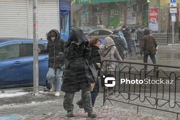 Paytaxt Bakıda müşahidə olunan hava şəraiti