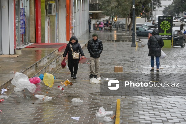 Paytaxt Bakıda müşahidə olunan hava şəraiti