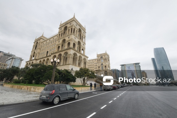 Paytaxt Bakıda Zəfər paradı öncəsi hazırlıq işləri