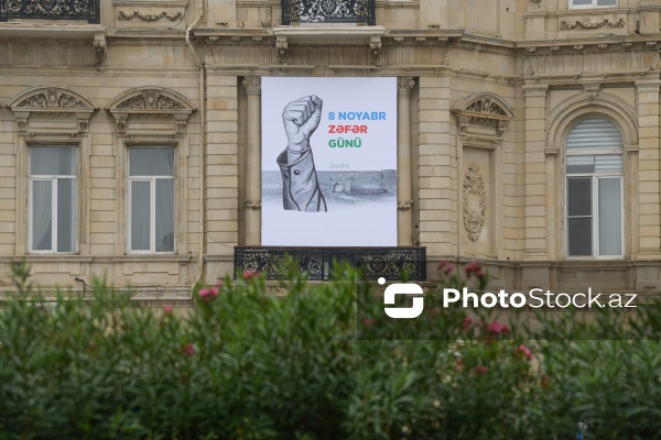 Paytaxt Bakıda Zəfər paradı öncəsi hazırlıq işləri