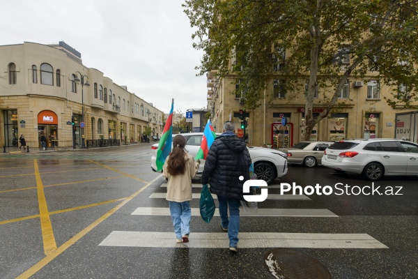 Paytaxt Bakıda Zəfər paradı öncəsi hazırlıq işləri