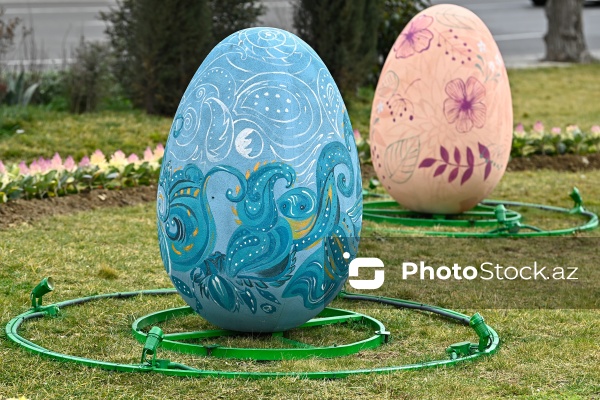 Paytaxt küçələrində Novruz bayramına hazırlıq işləri