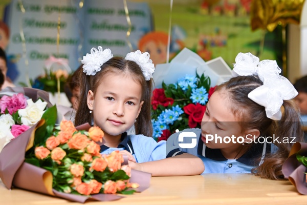 Paytaxt məktəblərində yeni tədris ilinin ilk günü