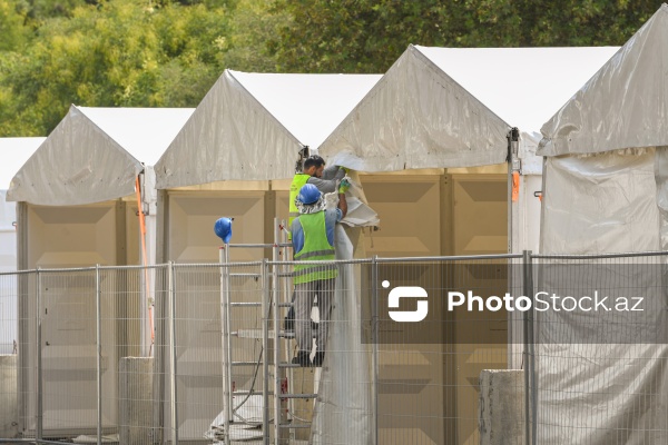 Paytaxtda “Formula-1” üçün son hazırlıq işləri