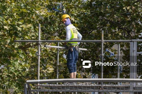 Paytaxtda “Formula-1” üçün son hazırlıq işləri